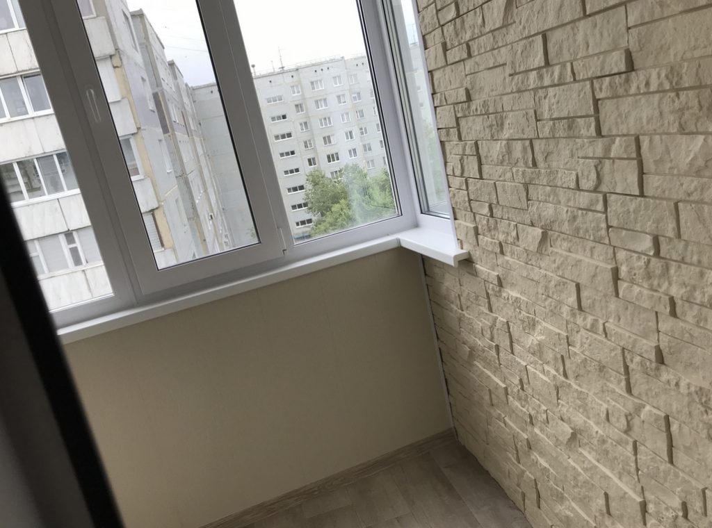 Внутренняя отделка балконов 